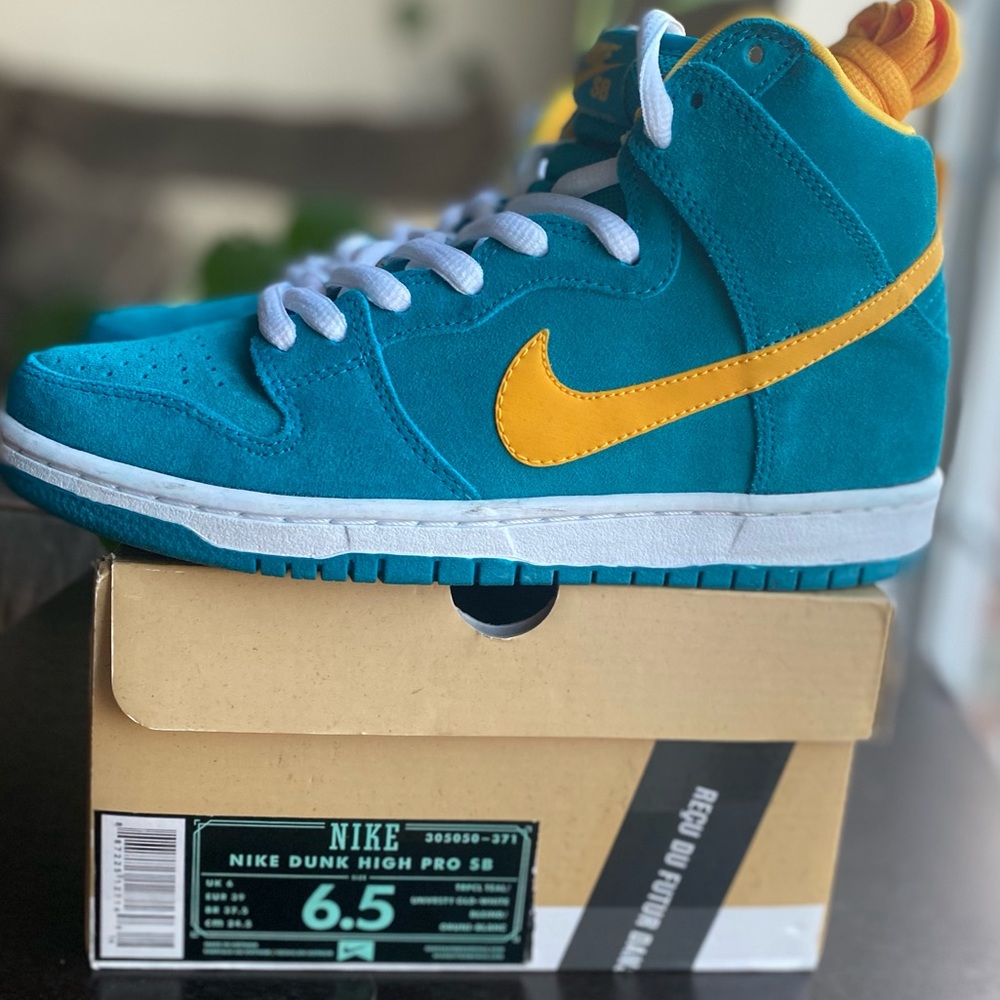 Nike Dunk SB High Tropical Teal